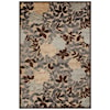 Feizy Rugs Saphir Ivory/Dark Gray 2'-2" x 4' Area Rug