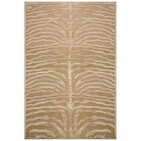 Ivory 5'-3" X 7'-6" Area Rug