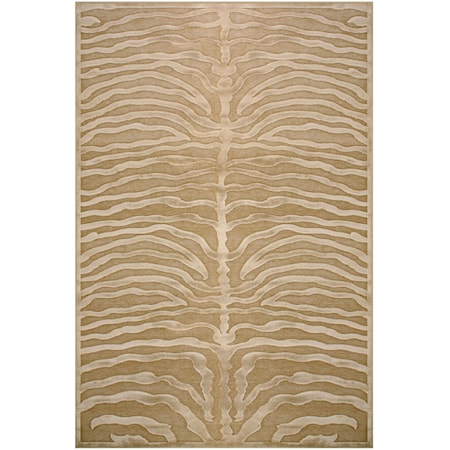 Ivory 7'-6" X 10'-6" Area Rug