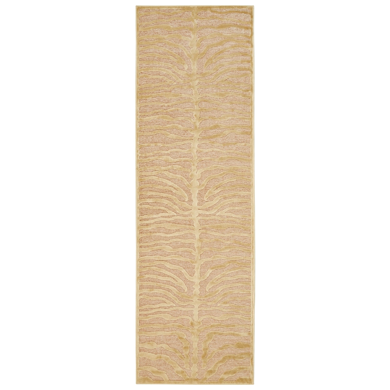 Feizy Rugs Saphir Ivory 2'-6" x 8' Runner Rug