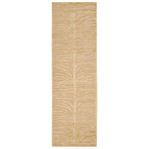 Ivory 2'-6" x 8' Runner Rug