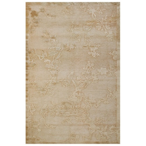 Ivory 2'-2" x 4' Area Rug