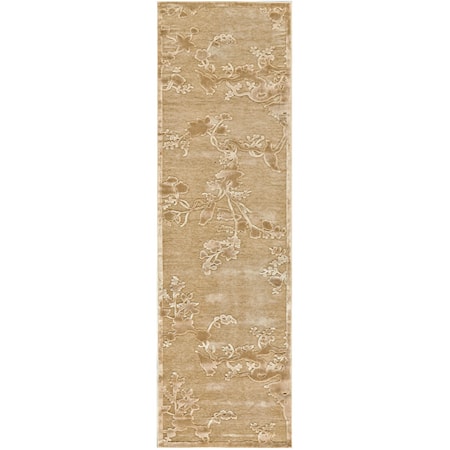 Ivory 2'-6" x 8' Runner Rug