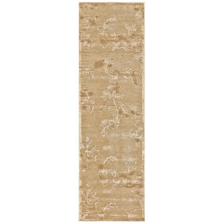 Ivory 2'-6" x 8' Runner Rug