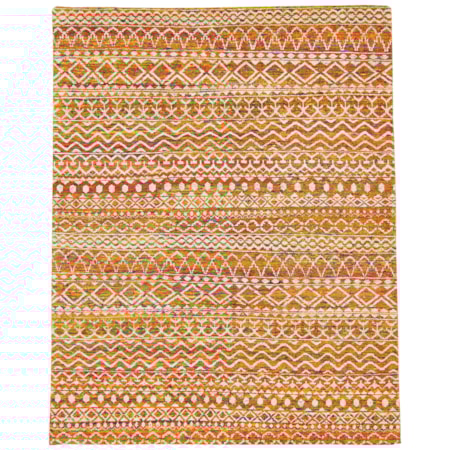 Apricot 7'-9" x 9'-9" Area Rug