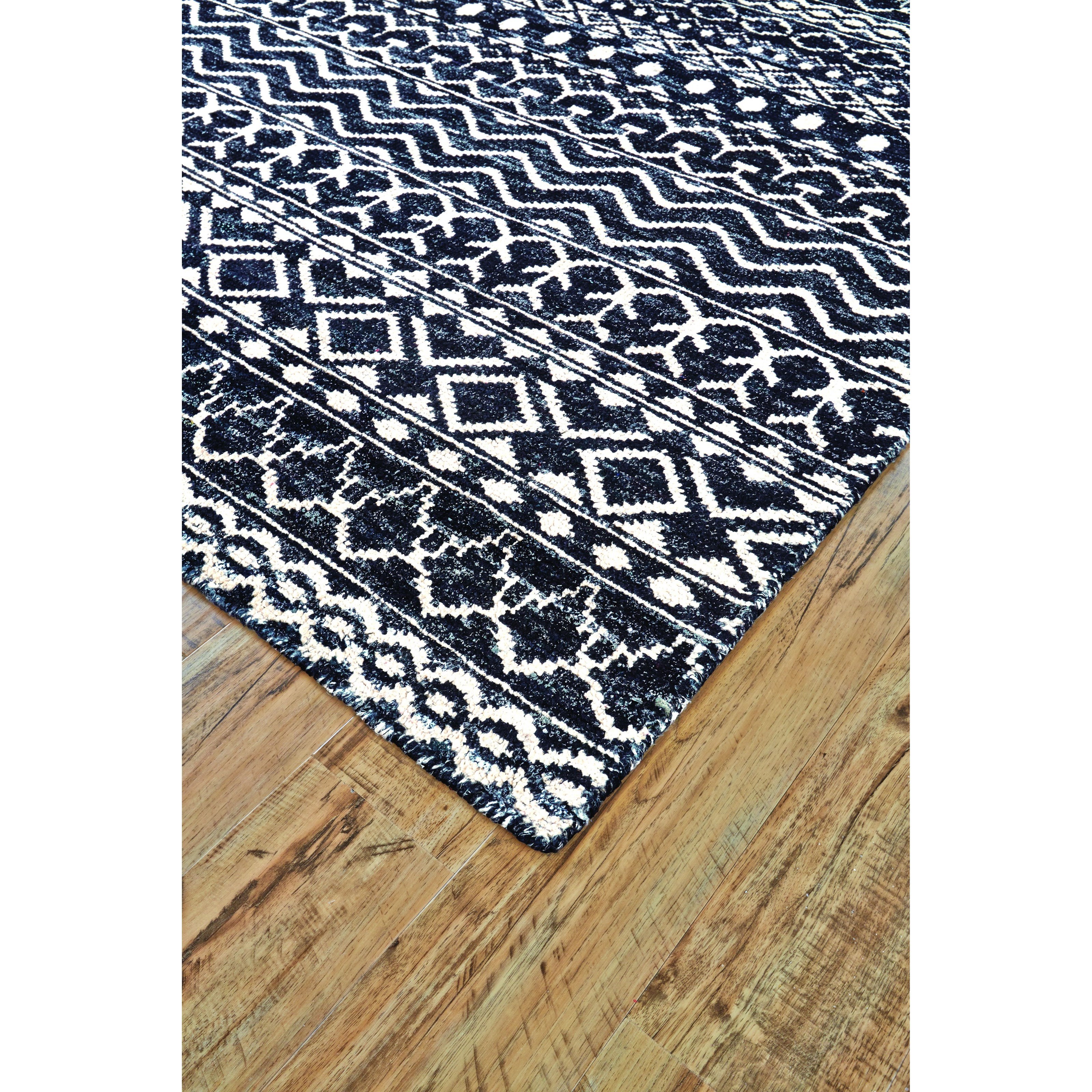 Feizy Rugs Sattika Asphalt 8'-6" x 11'-6" Area Rug