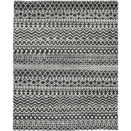 Asphalt 2'-6" x 8' Runner Rug