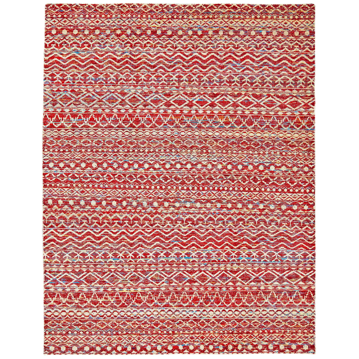 Feizy Rugs Sattika Crimson 8'-6" x 11'-6" Area Rug