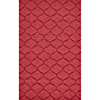 Feizy Rugs Soma Red 3'-6" x 5'-6" Area Rug