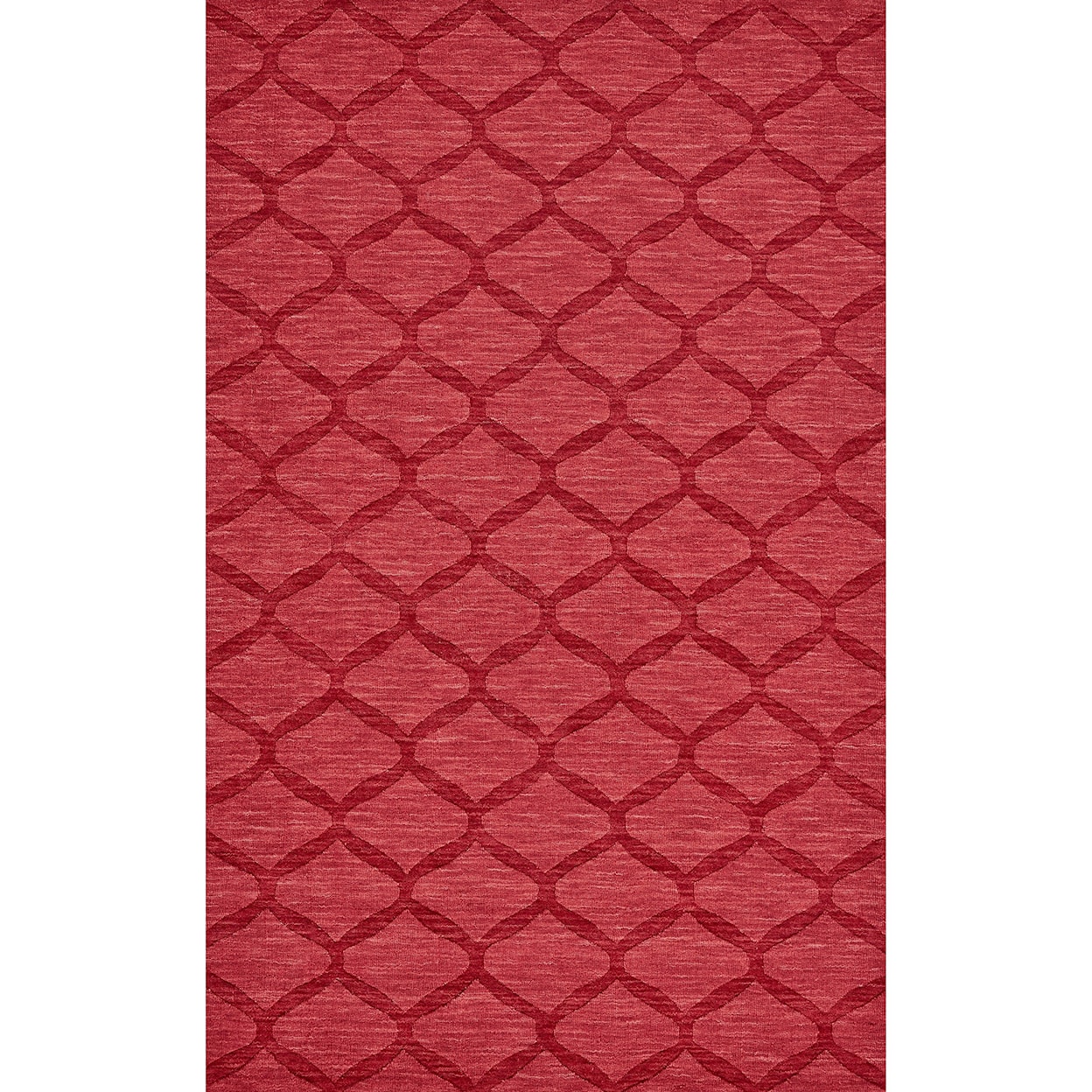 Feizy Rugs Soma Red 2'-6" x 8' Runner Rug