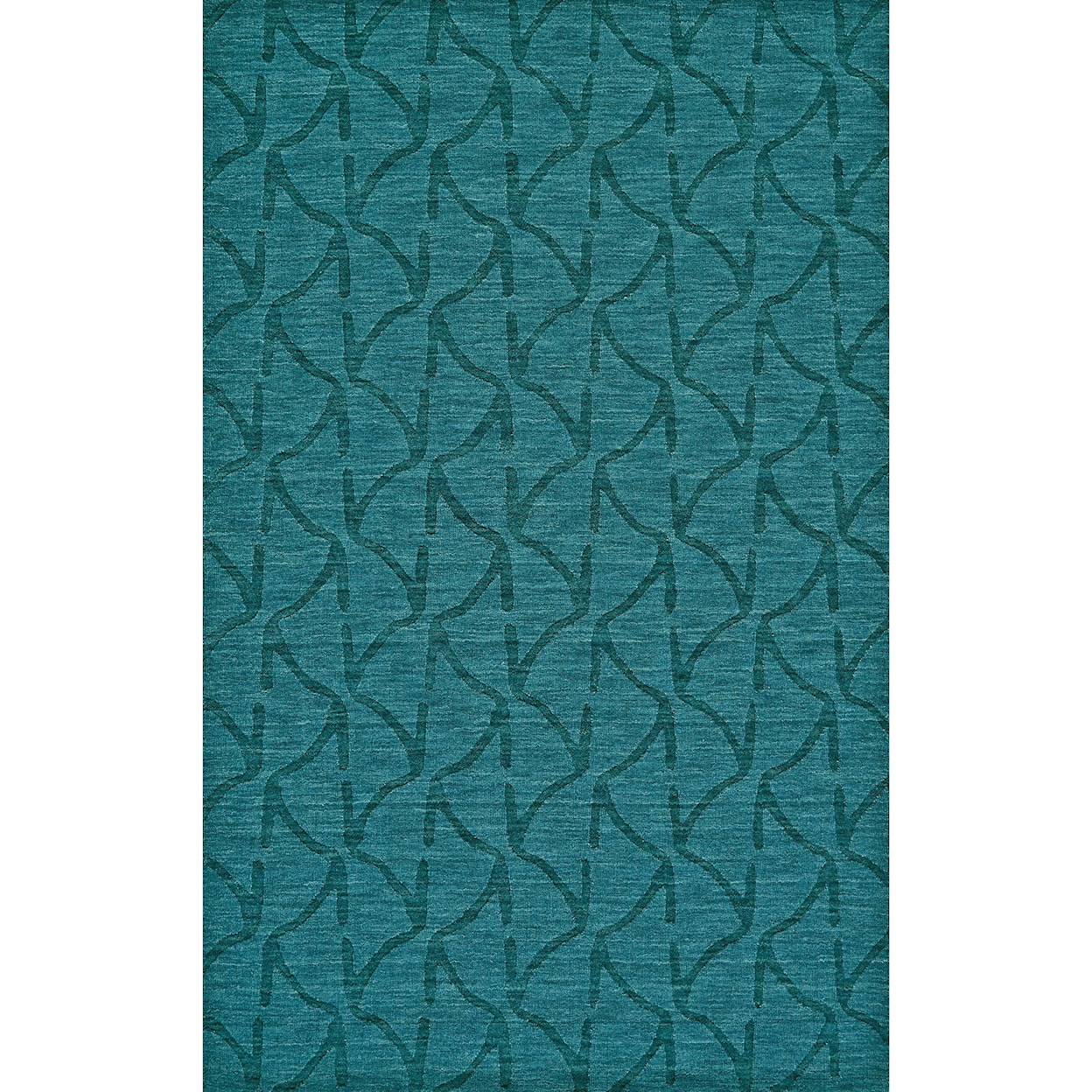 Feizy Rugs Soma Teal 3'-6" x 5'-6" Area Rug