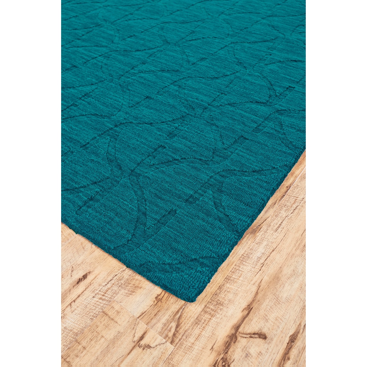 Feizy Rugs Soma Teal 3'-6" x 5'-6" Area Rug
