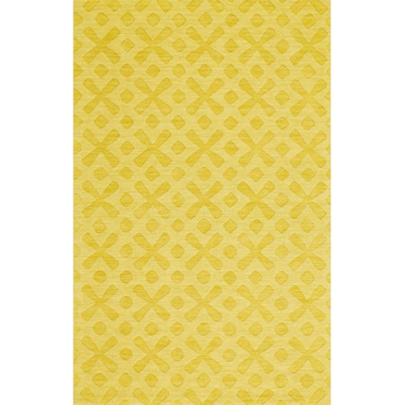 Yellow 2'-6" x 8' Runner Rug