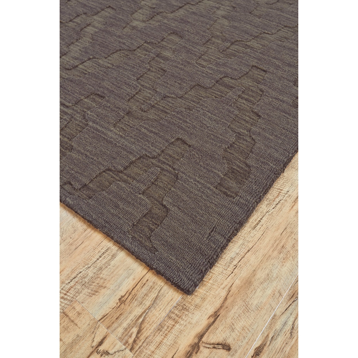 Feizy Rugs Soma Charcoal 2'-6" x 8' Runner Rug