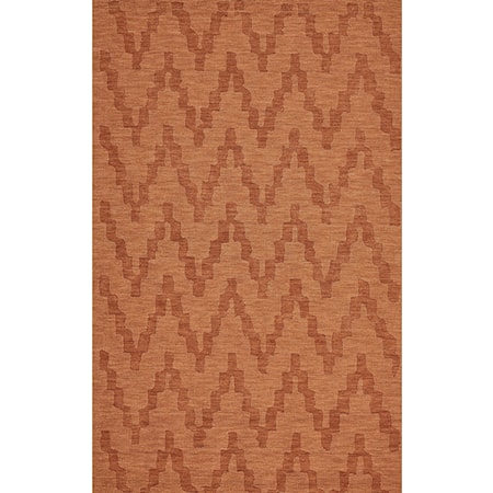 Orange 5' x 8' Area Rug