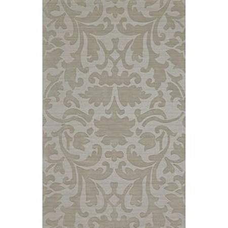 Light Gray 2'-6" x 8' Runner Rug