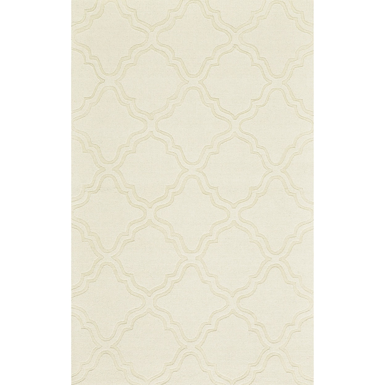 Feizy Rugs Soma Ivory 3'-6" x 5'-6" Area Rug