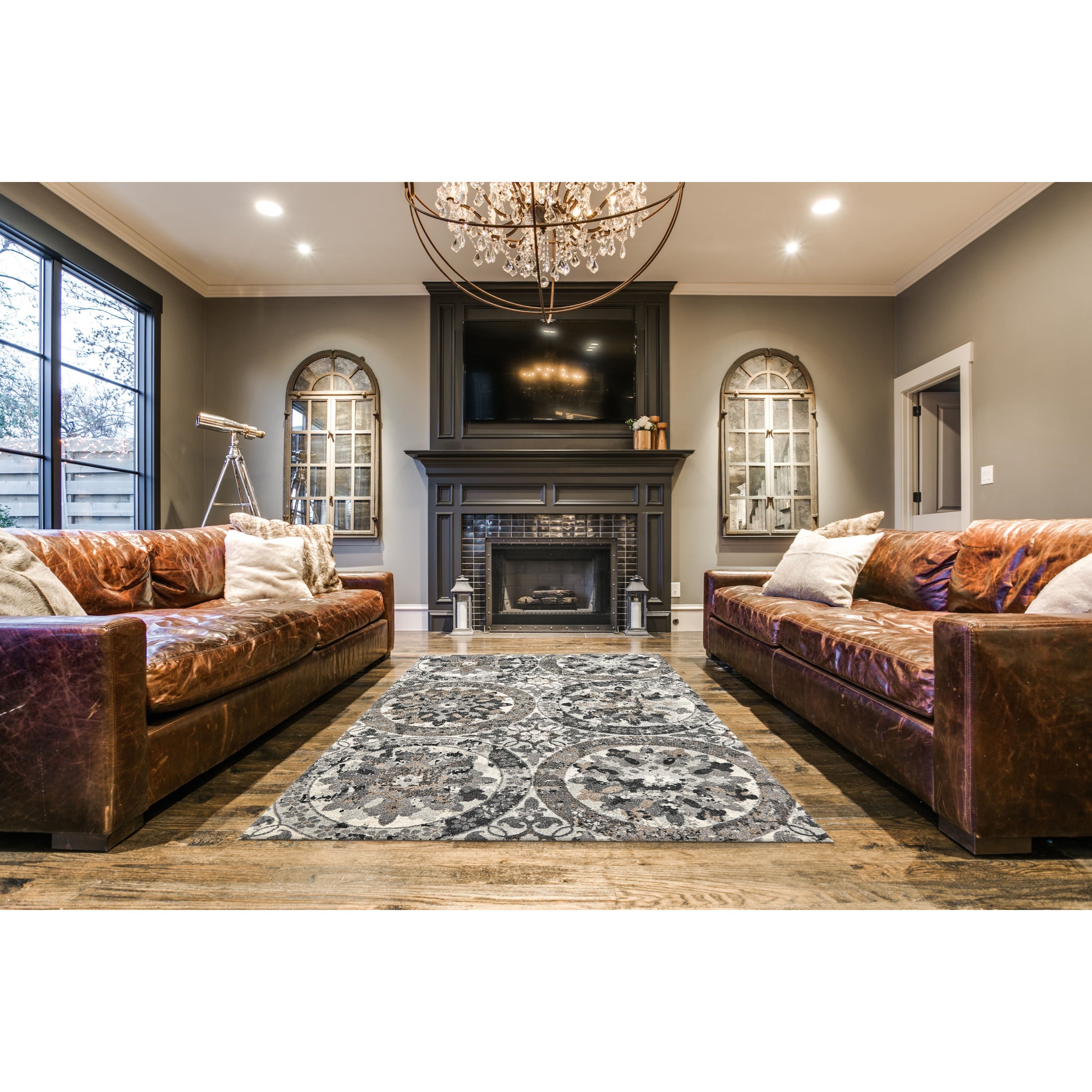 Feizy Rugs Sorel Stone 8' X 11' Area Rug