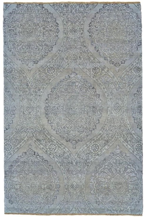 Amalfi Ivory-Gray 8.5x11.5 (Available in multiple sizes)