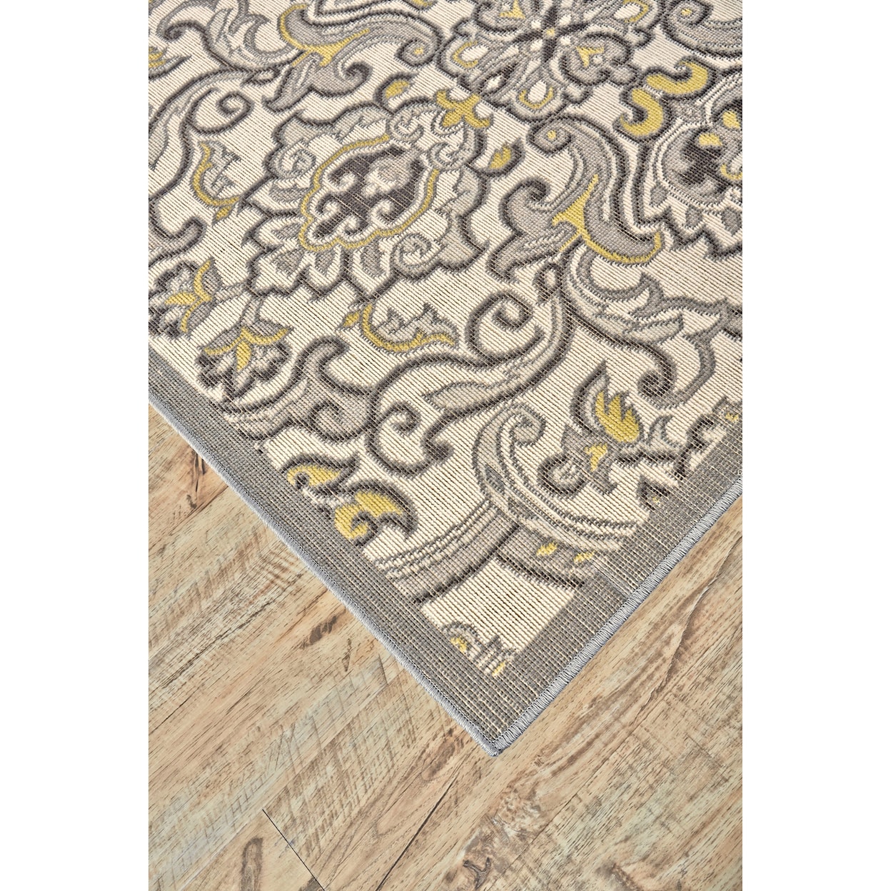 Feizy Rugs Thatcher Citron 5' x 8' Area Rug