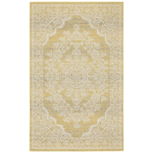 Straw 5' x 8' Area Rug