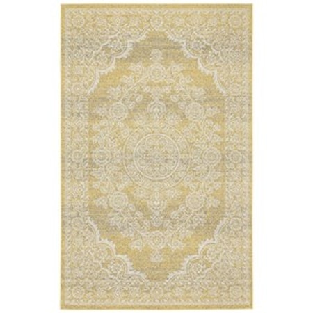 Straw 5' x 8' Area Rug