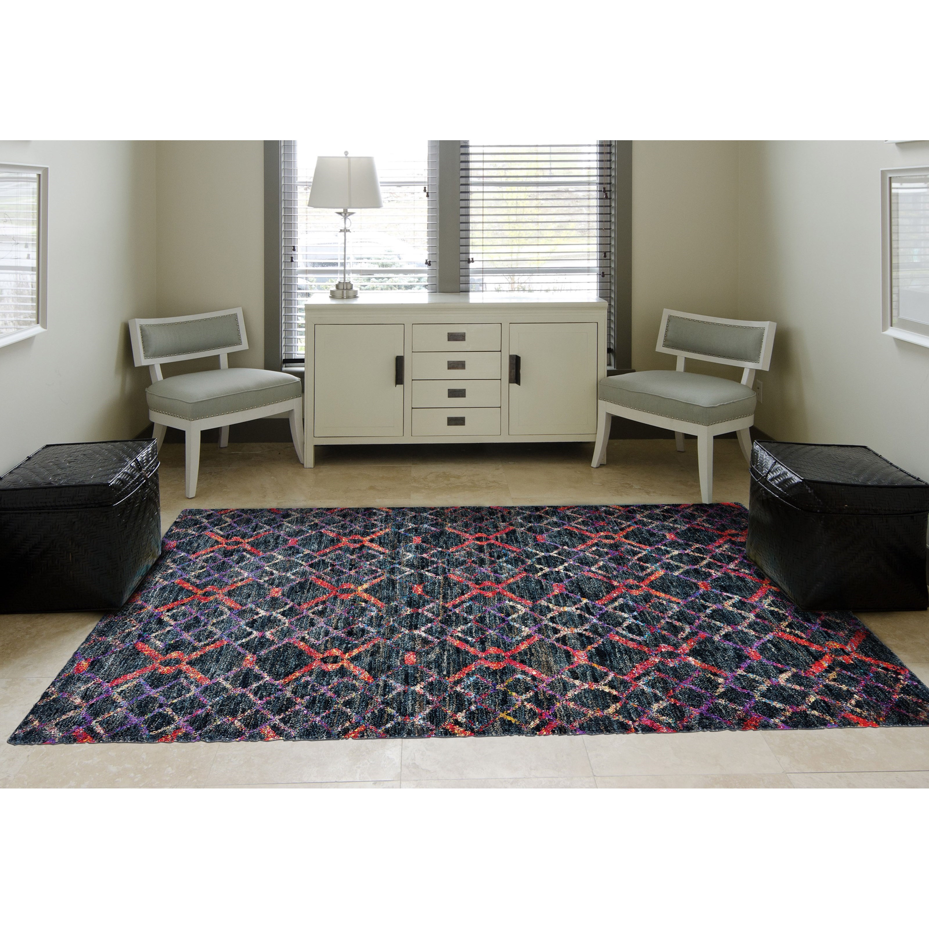 Feizy Rugs Tortola Flame 8'-6" x 11'-6" Area Rug