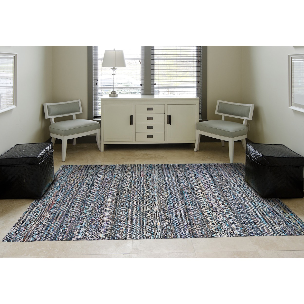 Feizy Rugs Tortola Thundercloud 7'-9" x 9'-9" Area Rug