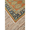 Feizy Rugs Ustad Rust/Charcoal 8'-6" x 11'-6" Area Rug