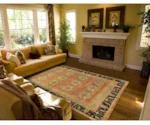Feizy Rugs Ustad Rust/Charcoal 9'-6" x 13'-6" Area Rug