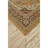 Feizy Rugs Ustad Gold/Brown 5'-6" x 8'-6" Area Rug