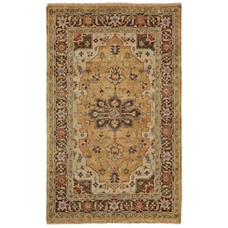 Gold/Brown 9'-6" x 13'-6" Area Rug