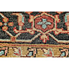 Feizy Rugs Ustad Red/Black 2' x 3' Area Rug