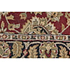 Feizy Rugs Yale Red/Black 3'-6" x 5'-6" Area Rug