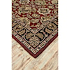 Feizy Rugs Yale Red/Black 5' x 8' Area Rug