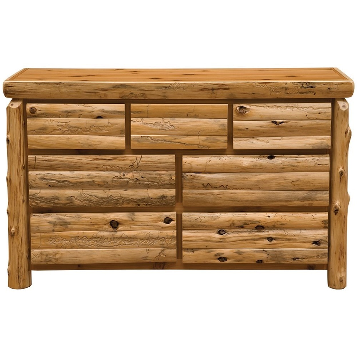 Fireside Lodge Cedar 7-Drawer Dresser