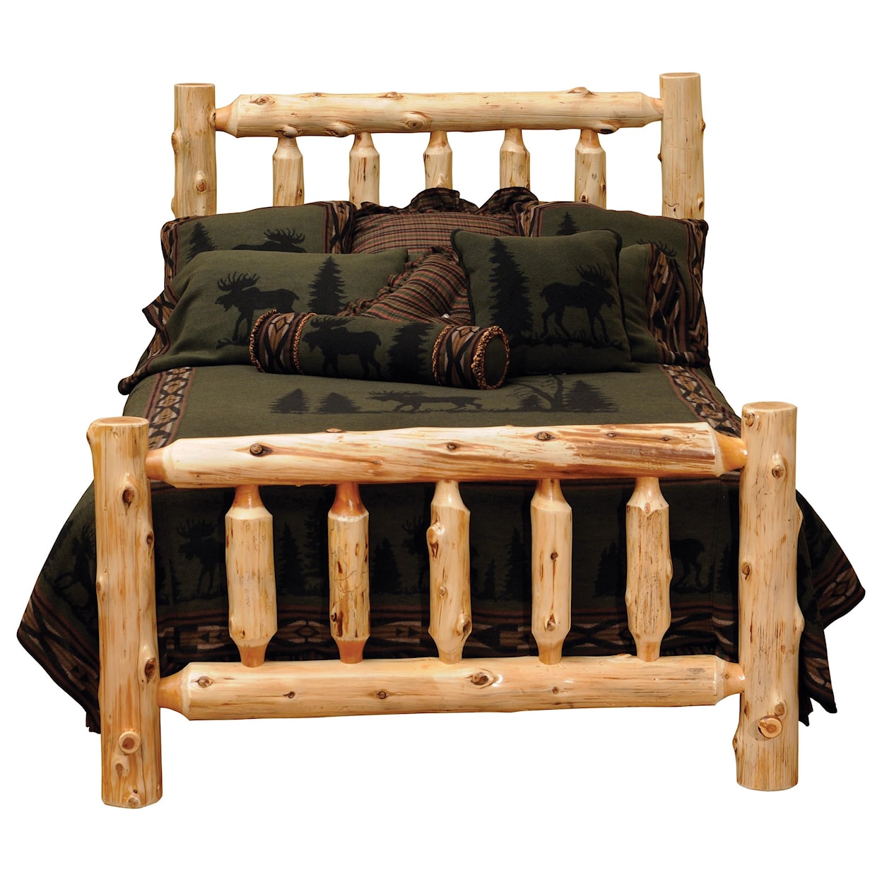 Fireside Lodge Cedar King Footboard