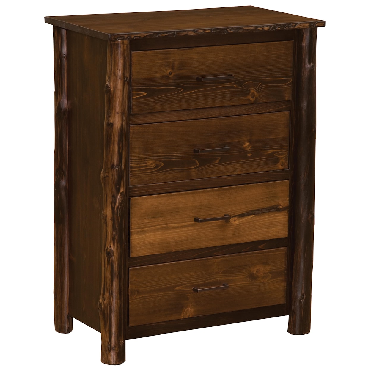 Fireside Lodge Glacier Four Drawer Chest