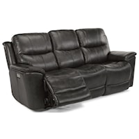 Power Recline, Power Headrest & Power Lumbar Sofa
