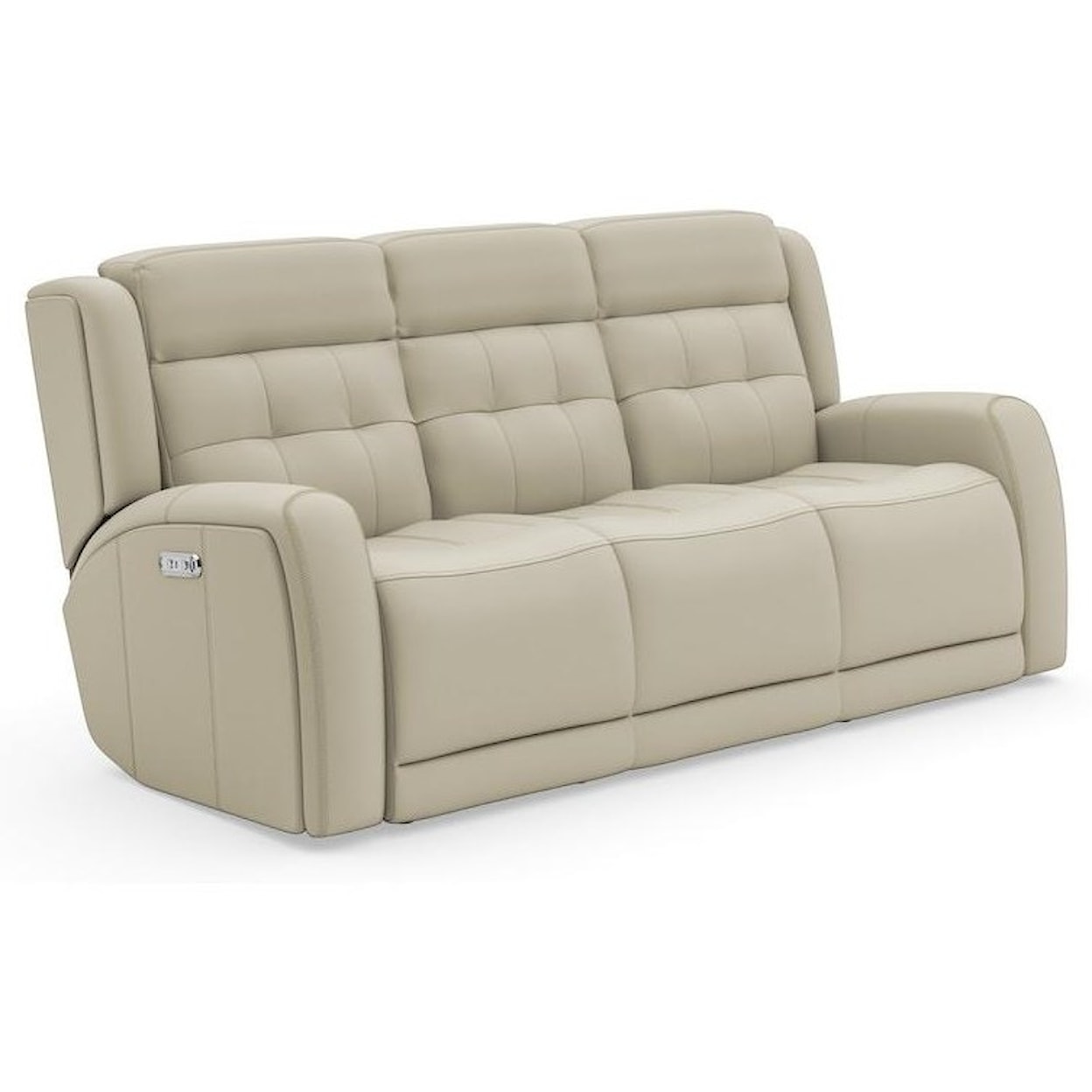 Flexsteel 1480 Transitional Power Reclining Sofa