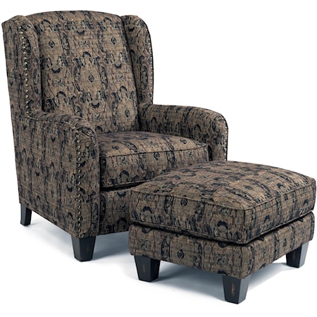 Perth Chair and Ottoman