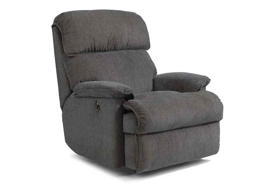 Accents Geneva Power Wall Recliner by Flexsteel at Suburban Furniture