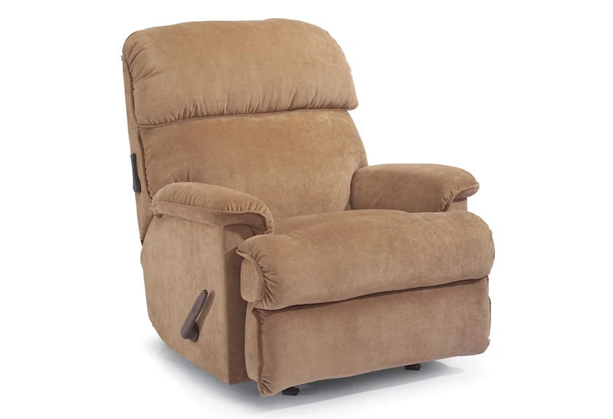 Accents Geneva Swivel Glider Recliner by Flexsteel at Factory Direct Furniture