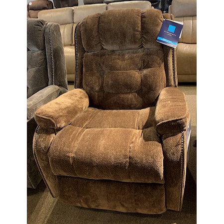 Cassidy Rocker Recliner with Transitional Detailing