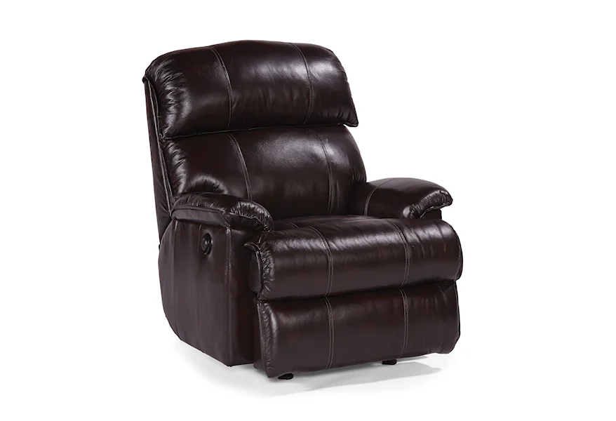 Accents Geneva Power Rocker Recliner by Flexsteel at Rooms and Rest