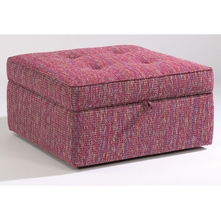 Square Storage Ottoman