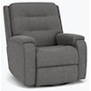 Flexsteel Guthrie Power Headrest and Lumbar Rocking Recliner