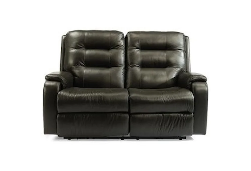 Arlo Power Reclining Loveseat  by Flexsteel at Furniture and ApplianceMart