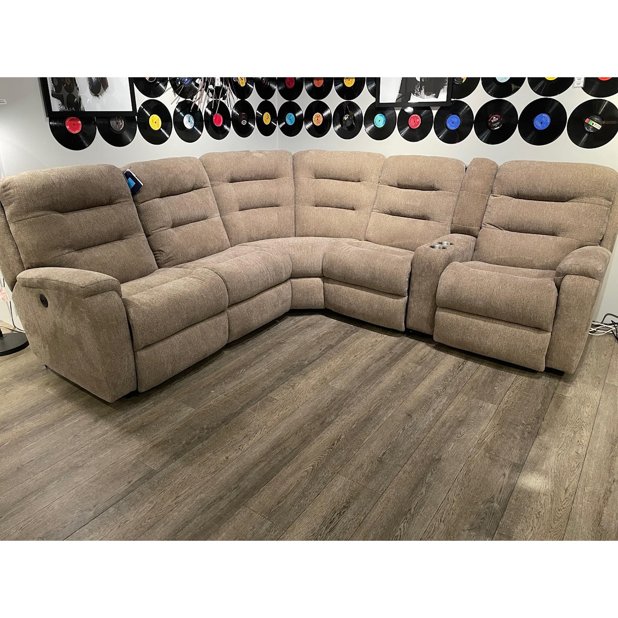 Flexsteel Arlo 6-Piece Power Reclining Sectional