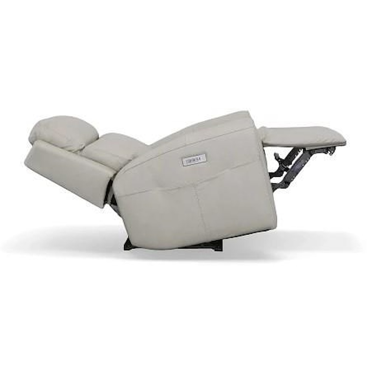 Flexsteel Barnett Power Recliner with Power Headrest & Lumbar